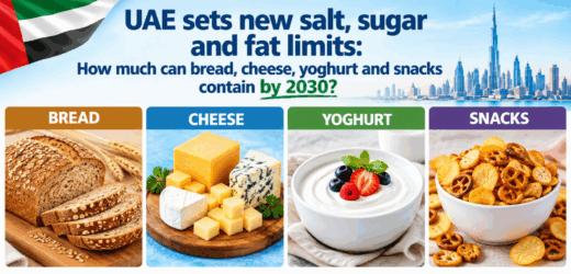 UAE Salt, Sugar and Fat Limits by 2030: Food Rules Explained