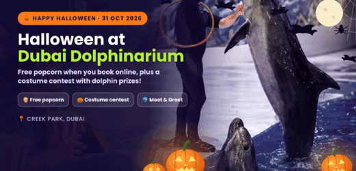 Halloween at Dubai Dolphinarium: Free Popcorn and a Costume Contest for Families